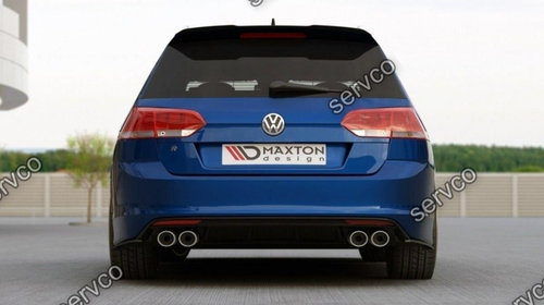 Prelungire splitter bara spate Volkswagen golf 7 R Estate 2012-2017 v10 - Maxton Design