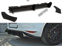 Prelungire splitter difuzor bara spate Volkswagen Golf 7 GTI 2012-2016 v2 - Maxton Design