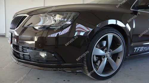 Prelungire spoiler bara fata Skoda Superb Facelift 2 B6 3T ver1