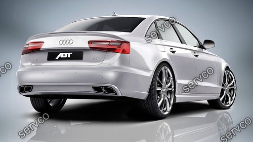 Prelungire spoiler difuzor bara spate Audi A6 4G C7 ABT ver4