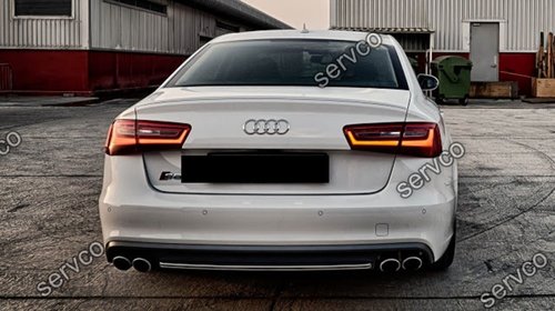 Prelungire spoiler difuzor bara spate Audi A6 4G C7 ver3