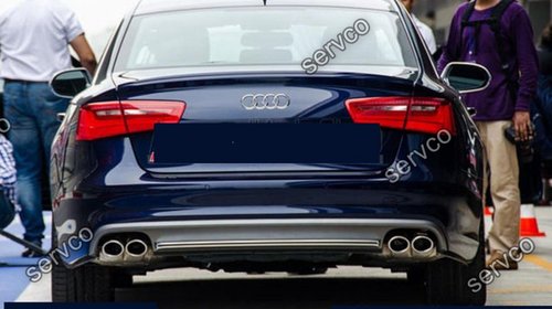 Prelungire spoiler difuzor bara spate Audi A6 4G C7 ver3