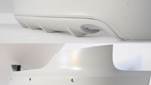 Prelungire spoiler difuzor bara spate Audi A6 C6 4F 2004 2005 2006 2007 2008 Sedan S line RS6 S6 ver1