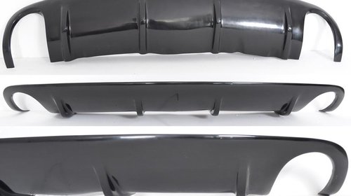 Prelungire spoiler difuzor bara spate Audi A6 C6 4F 2004 2005 2006 2007 2008 Sedan S line RS6 S6 ver1