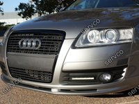 Prelungire spoiler tuning sport bara fata Audi A6 C6 4F Votex S line S6 RS6 2004-2008 v2