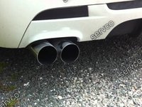 Prelungire tuning difuzor sport Aero evacuare bara spate BMW E92 E93 320 Mtech v1