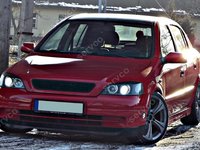 Prelungire tuning sport lip buza bara fata Opel Astra G Hatchback HB OPC Line 1998-2011 v3