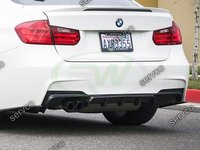 Prelungire tuning sport spoiler bara spate BMW F30 F31 F35 2011-2015 v2