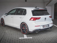 Prelungiri Spate Splitere laterale + Flaps V.2 Volkswagen Golf 8 GTI VW-GO-8-GTI-RSD2T+RSF