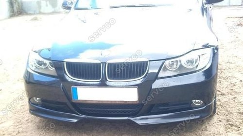 Prelunigre difuzor extensie lip buza bara fata BMW E91 pachet M 2005-2008 v2