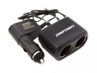 Priza dubla pentru incarcator auto cu cablu USB 1A - CARGUARD USC001 CARGUARD