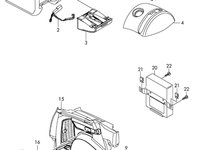 Priza putere 12v Volkswagen Golf 5 (1K) Hatchback 2005 2.0 TDI OEM 1J0919309