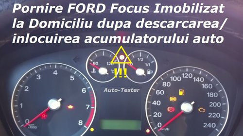 Programare cheie Ford Focus Mondeo Transit Fiesta codare chei cu chip resetare imobilizator la domiciliu