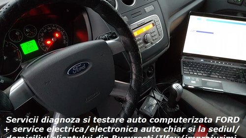 Programare cheie Ford Focus Mondeo Transit Fiesta codare chei cu chip resetare imobilizator la domiciliu