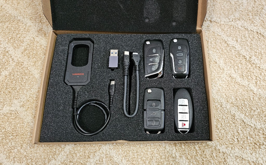 Programator cheie Launch X431 + 4 Sets of Smart Keys pt. X431 IMMO Plus/ X431 IMMO Elite/ PAD VII