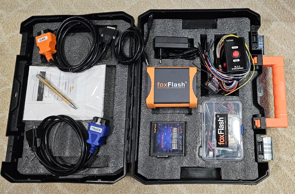 Programator Foxflash ECU TCU Tool OBD Bench Boot Mode full version