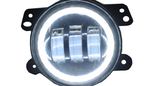 Proiectoare Ceata Full LED CREE Dublu Jeep Wrangler JK (2007-2017)