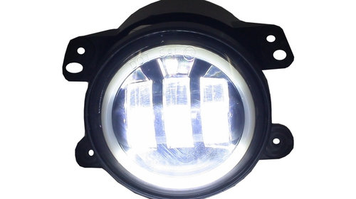 Proiectoare Ceata Full LED CREE Dublu Jeep Wrangler JK (2007-2017)