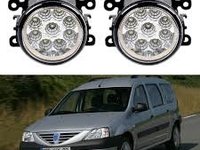 Proiectoare dacia Logan drl 6000k 55w