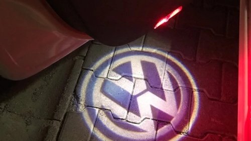 Proiectoare dedicate usi cu logo Volkswagen pentru Golf 5 Passat B6 B7 Jetta