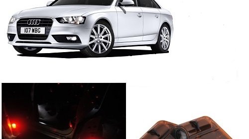 Proiectoare Logo Holograma Audi A4 fara gauri