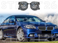 Proiectoare Lumini De Ceata Compatibil Cu BMW Seria 5 F10 F11 F07 LCI Facelift (2013-2017) M-Technik Design