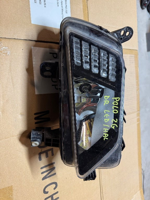 Proiector dreapta Volkswagen Polo 2G LED HALOGEN 2019/2020/2021/2022/2023