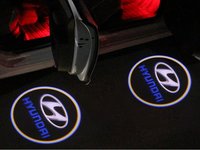 Proiector laser cu logo/marca Hyundai pentru iluminat sub usa