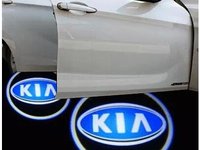 Proiector laser cu logo/marca Kia pentru iluminat sub usa