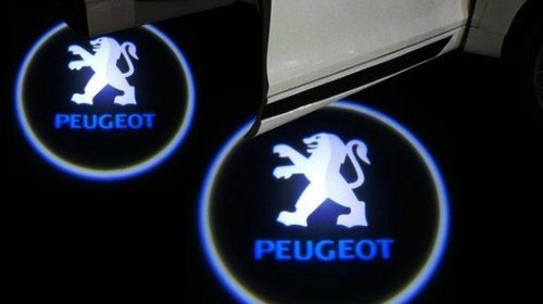 Proiector laser cu logo/marca Peugeot pentru 