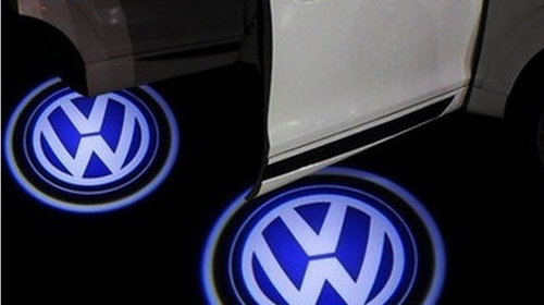 Proiector laser cu logo/marca Volkswagen pentru iluminat sub portiera