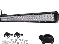 Proiector LED 234W cu lupa 12-24V Lumina COMBO