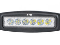 Proiector LED Auto Offroad 18W/12V-24V, 1320 Lumeni, 20cm Incastrabil Flood 60 grade BTWL-B1OE-18-FLOOD