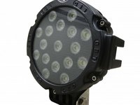 Proiector Led Auto Offroad 51W/12V-24V 3740 Lumeni Negru Flood Beam 60 Grade 921629