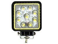 Proiector LED CH07-02 patrat 27W cu angel eyes Spot Beam 30° 12/24V​