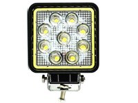 Proiector LED Patrat 27W cu Angel Eyes Spot Beam 30° 12/24V AL-051017-2