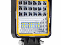 Proiector LED pentru Off-Road, ATV, SSV, cu functie de semnalizare, culoare 6500K, 3360 lm, tensiune 9 - 36V AVX-AM02426