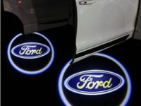 Proiector logo 3D cu marca Ford pentru iluminat sub usa