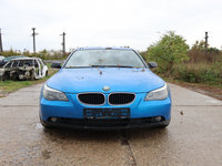 Proiector stanga BMW Seria 5 E60/E61 [2003 - 2007] Sedan 520 d MT (163 hp) Bmw E60 520 d, negru, infoliata albastru