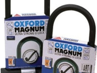 Protectie antifurt OXFORD MAGNUM U-lock culoare negru/silver