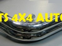 PROTECTIE BARA SPATE DIN INOX Hyundai TERRACAN 2001-2007 [DOUBLE-PIPE]