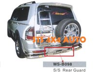 PROTECTIE BARA SPATE DIN INOX MITSUBISHI PAJERO 2000-2006