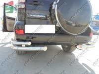 PROTECTIE BARA SPATE DIN INOX TOYOTA LAND CRUISER FJ120 PRADO 03-09