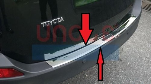 PROTECTIE BARA SPATE DIN INOX TOYOTA Rav 4 20