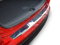 Protectie bara spate din otel inoxidabil, Skoda Octavia II (facelift), liftback hatchback, 2008-2012