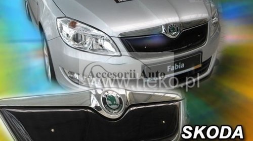 Protectie iarna grila de sus Skoda Fabia II 2