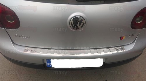 Protectie inox bara spate VW Golf V 2004-2009
