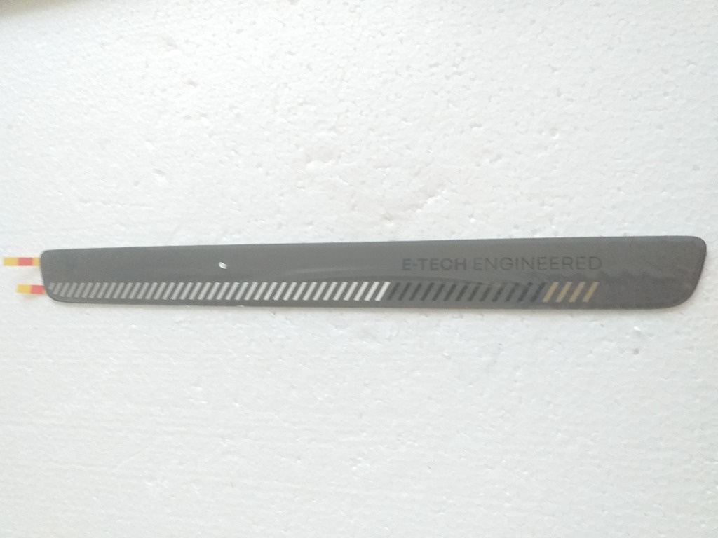 Protectie Prag Aluminiu 768529579R E - TECH ENGINEERED. Nou si original Renault.