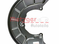 Protectie stropire disc frana 6115029 METZGER pentru Vw Passat Seat Alhambra Seat Leon Vw Touran Skoda Octavia Skoda Superb Vw Jetta Vw Vento Vw Sharan Audi A3 Vw Golf Skoda Laura Vw Tiguan Vw Eos Vw Caddy Vw Cc Vw Beetle Vw Novo Audi Q3 Vw Rabbit