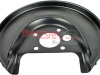 Protectie stropire,disc frana AUDI A3 (8L1) (1996 - 2003) METZGER 6115001